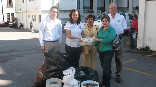 Recolecta el Partido Verde residuos caseros peligrosos